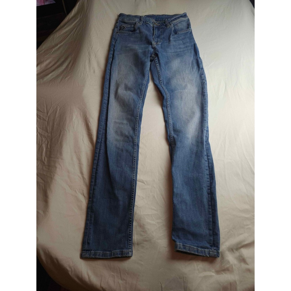 Mustang Sissy Slim S&P Blue Denim Jeans Womens 28/34 Medium Wash Slim Fit